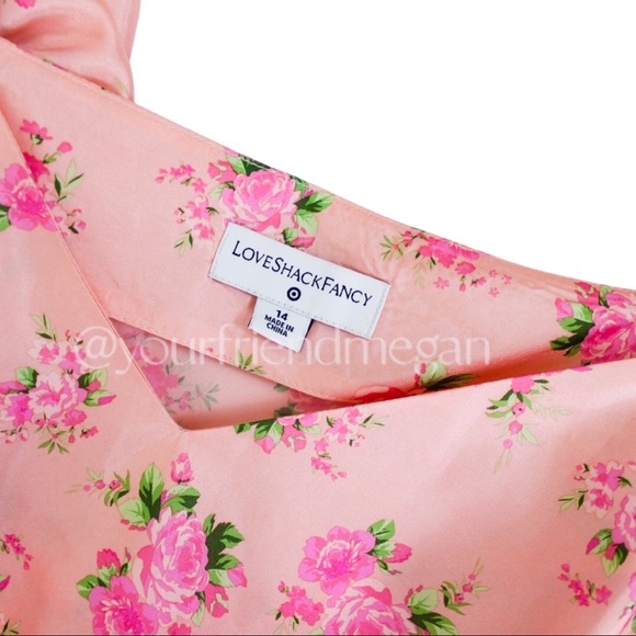 LoveShackFancy x Target Cecile Floral Mini Dress - Picture 10 of 11